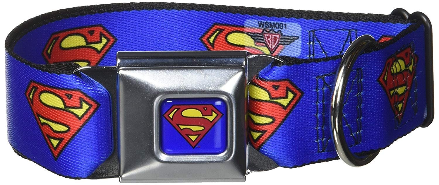 SUPERMAN DESİNG BLUE LV DOG COLLAR. 🐶 💙❤️ MADE TO ORDER 🔥 LİNK İN BİO 🔥  Free and Fast Shipping 📦 WİDTH OPTİONS;…