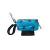 Designer Duffel Poo Bag Dispenser - Blue Paw - Poo Bags - Xtra Dog