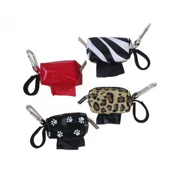 Designer Duffel Poo Bag Dispenser - Cheetah - Poo Bags - Xtra Dog