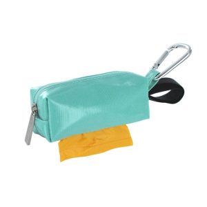 DogBag Colour Block Duffel (Large) Poo Bag Dispenser – Seafoam