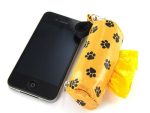 DogBag Duffel Poo Bag Dispenser (Large) - Yellow Paw - Poo Bags - Xtra Dog