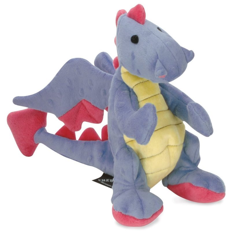 goDog Dragons Periwinkle with Chew Guard Technology - Plush Toys - Xtra Dog
