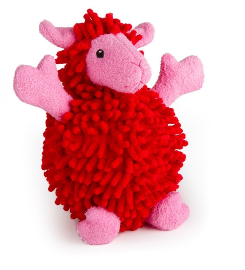 goDog FuzzyWuzzy Lamb with Chew Guard Technology (Small) - Plush Toys - Xtra Dog