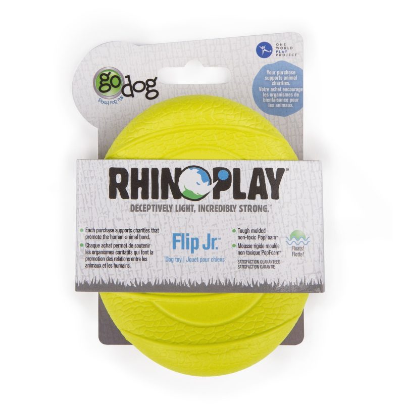 goDog RhinoPlay Flip - Retrieve Toys - Xtra Dog
