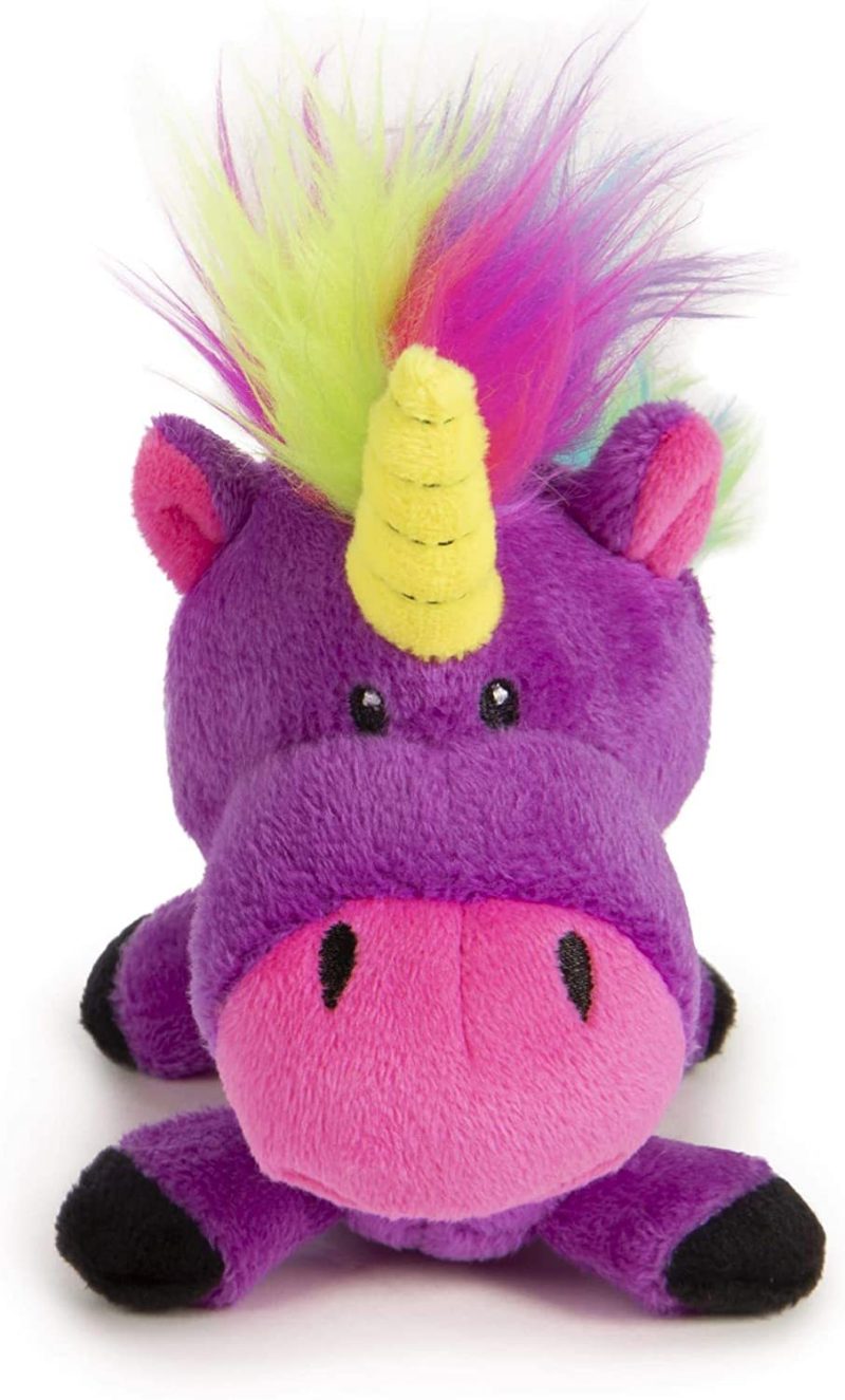 goDog Unicorns with Chew Guard Technology Tough Plush Dog Toy - Plush Toys - Xtra Dog