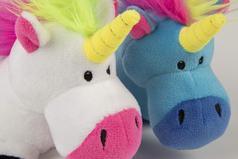 goDog Unicorns with Chew Guard Technology Tough Plush Dog Toy - Plush Toys - Xtra Dog