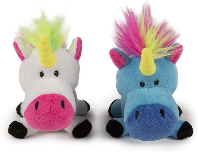 goDog Unicorns with Chew Guard Technology Tough Plush Dog Toy - Plush Toys - Xtra Dog
