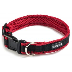 Spiffy Dog, Red Black Collar - Collars - Xtra Dog