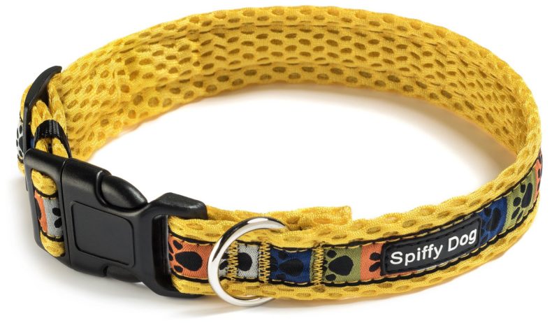Spiffy Dog, Yellow Paws Collar - Collars - Xtra Dog