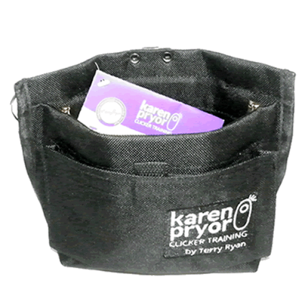 Terry Ryan Treat Pouch (Black) - Treat Bags - Xtra Dog