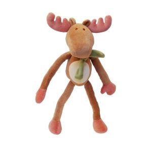 Simply Fido Organic Toy with Squeaker – Moose